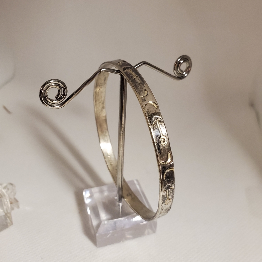 TRUE VINTAGE MEXICO STORY TELLER BRACELET .925 SOLID